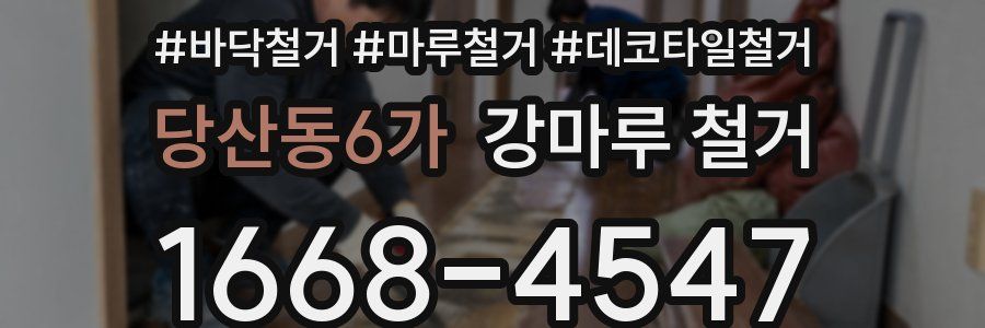당산동6가 강마루 철거