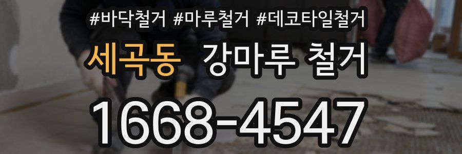 세곡동 강마루 철거