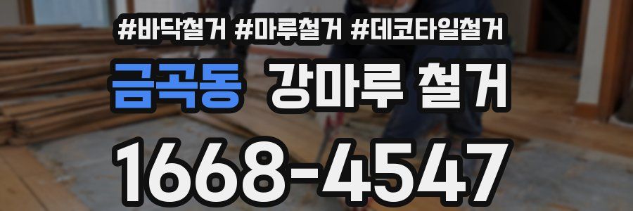 금곡동 강마루 철거