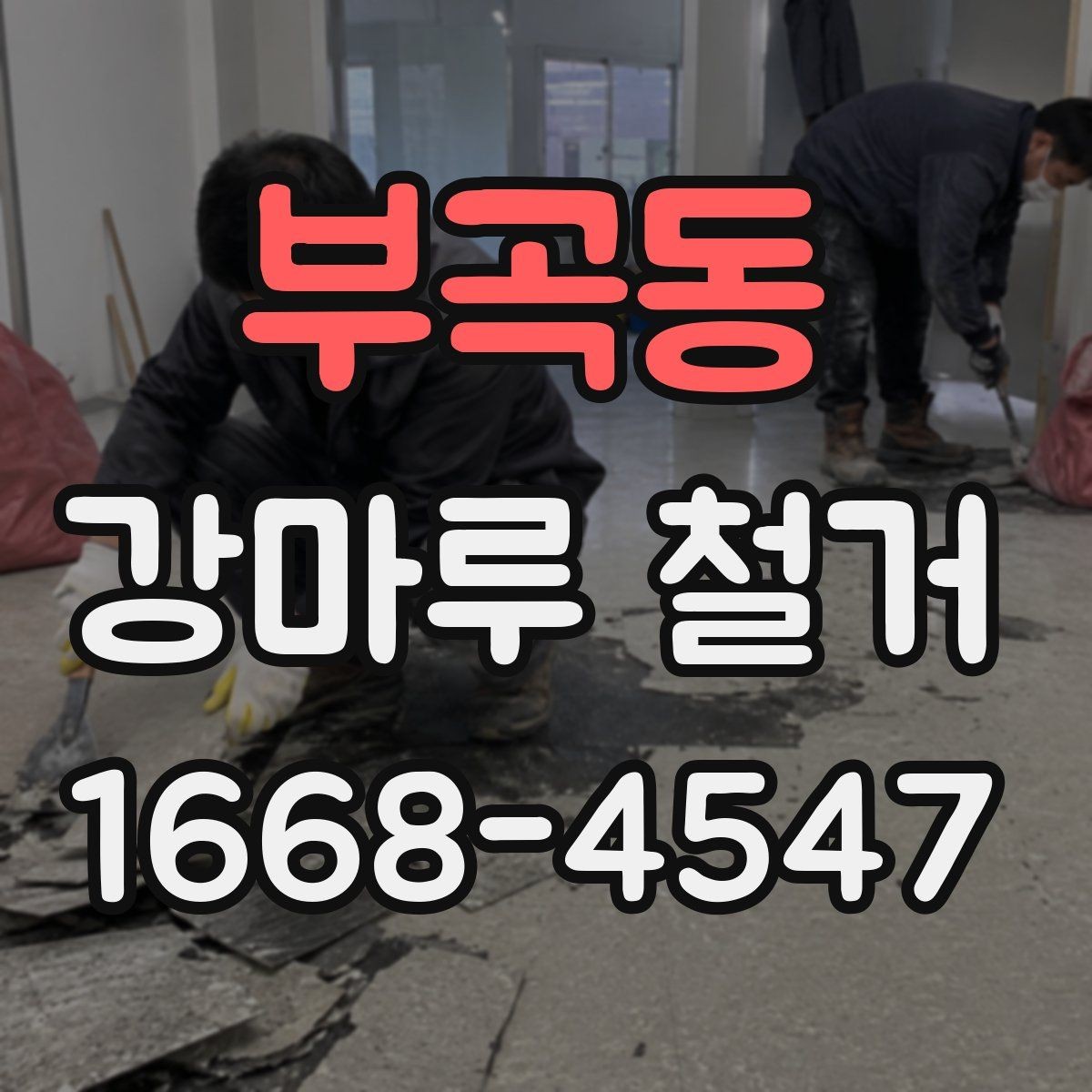 부곡동 강마루 철거 후 관리가 필요한 부분은 무엇일까