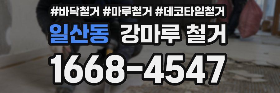 일산동 강마루 철거