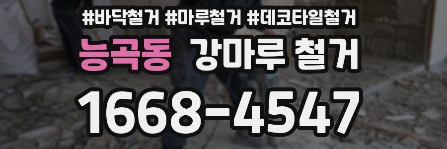 능곡동 강마루 철거