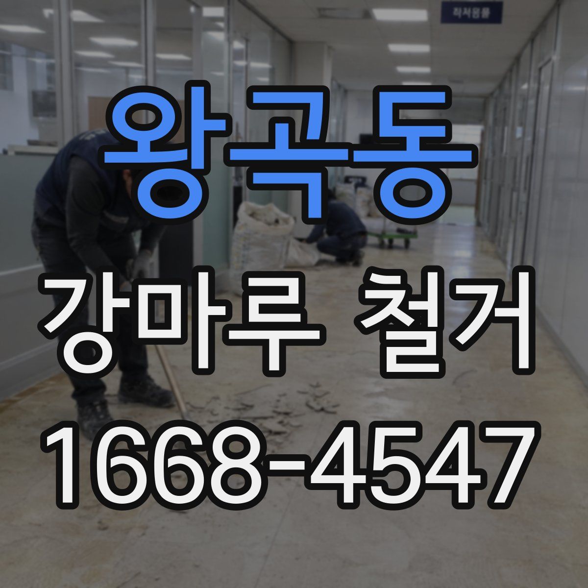 왕곡동 강마루 철거