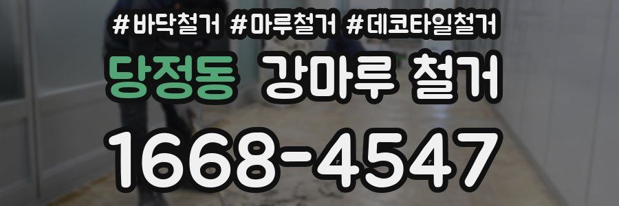 당정동 강마루 철거