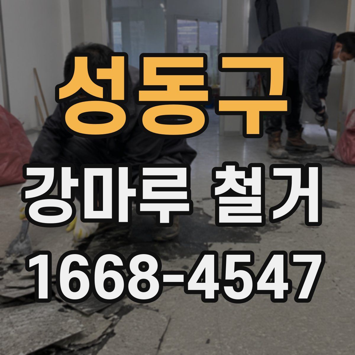 성동구 강마루 철거