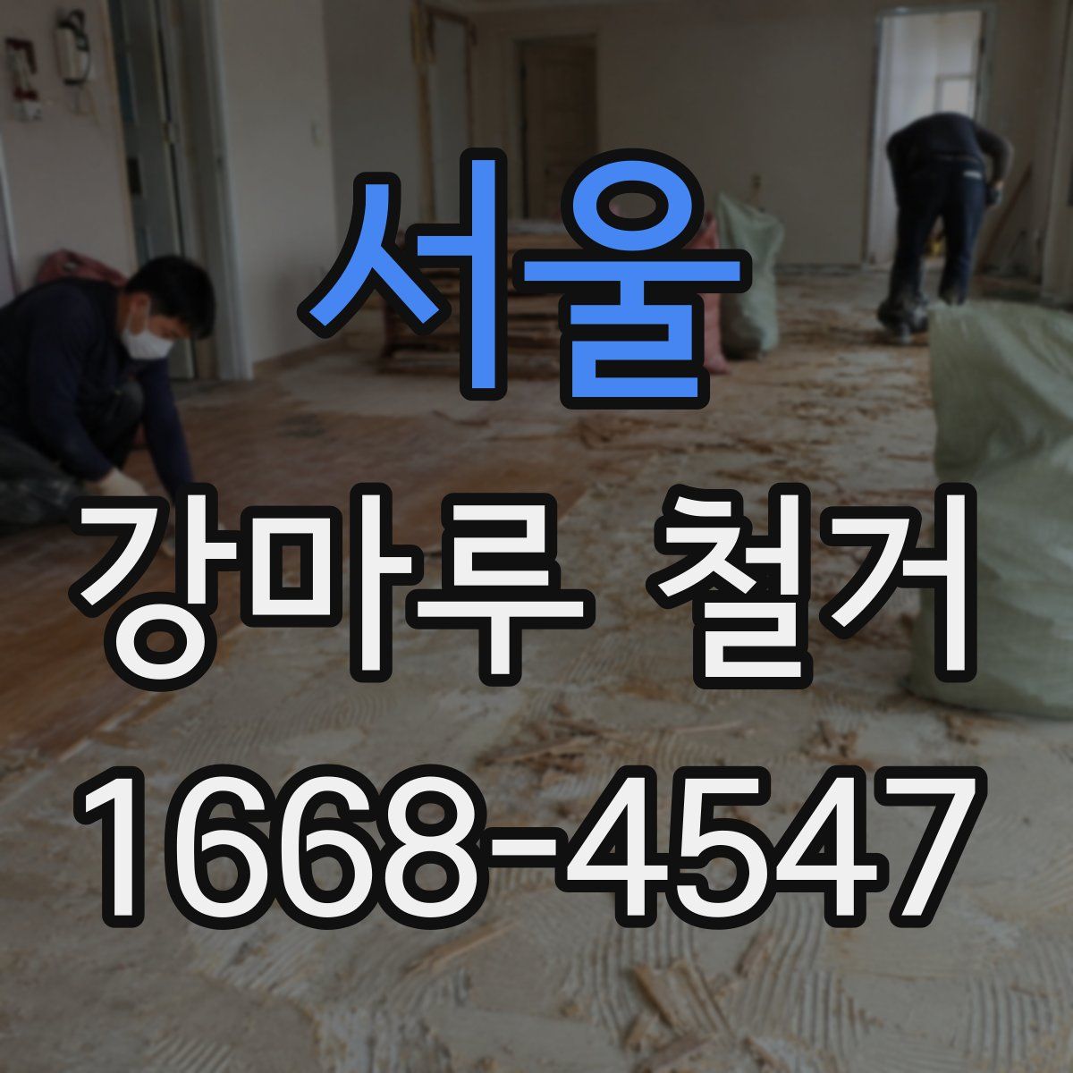서울 강마루 철거