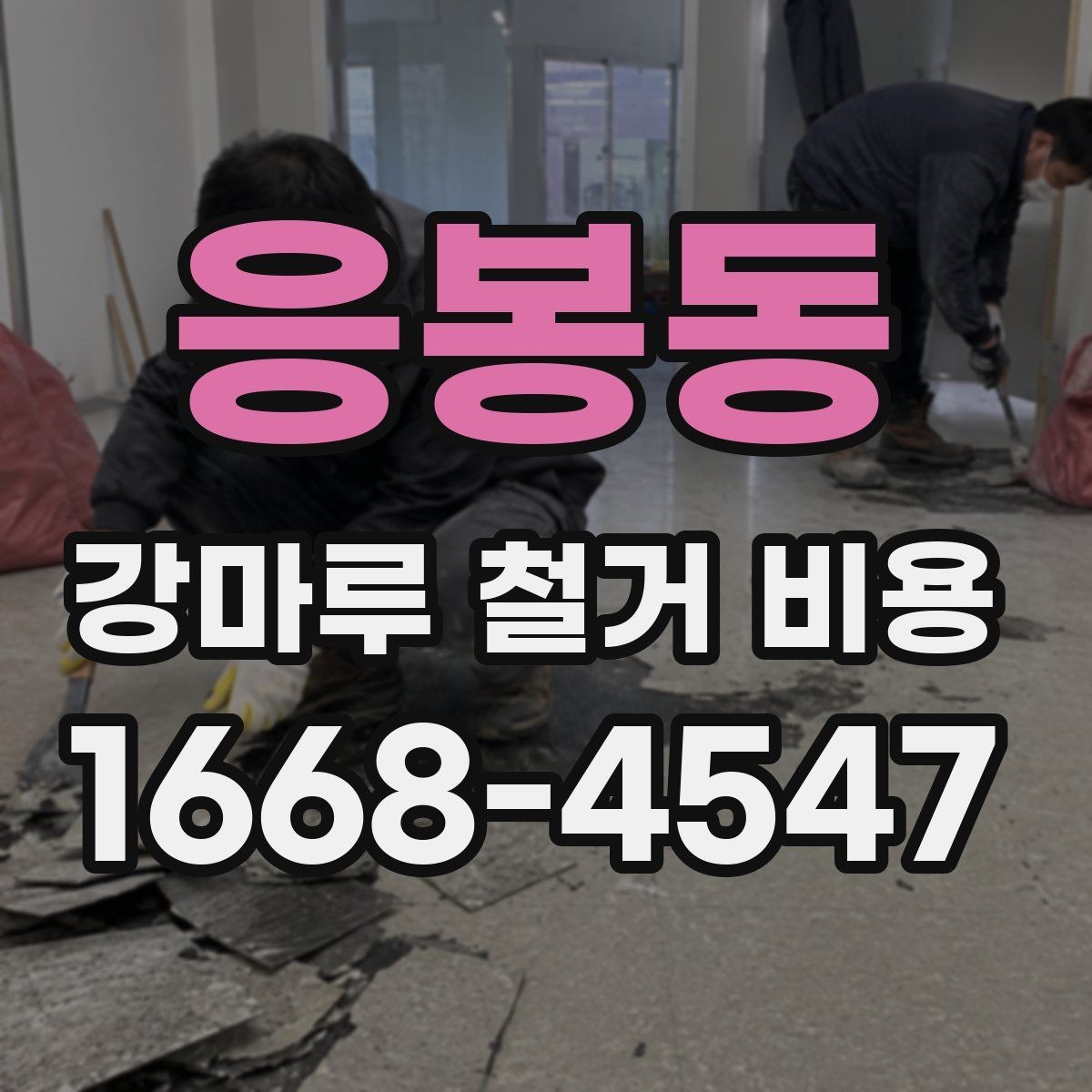 응봉동 강마루 철거 비용 비교 시 놓치지 말아야 할 기준