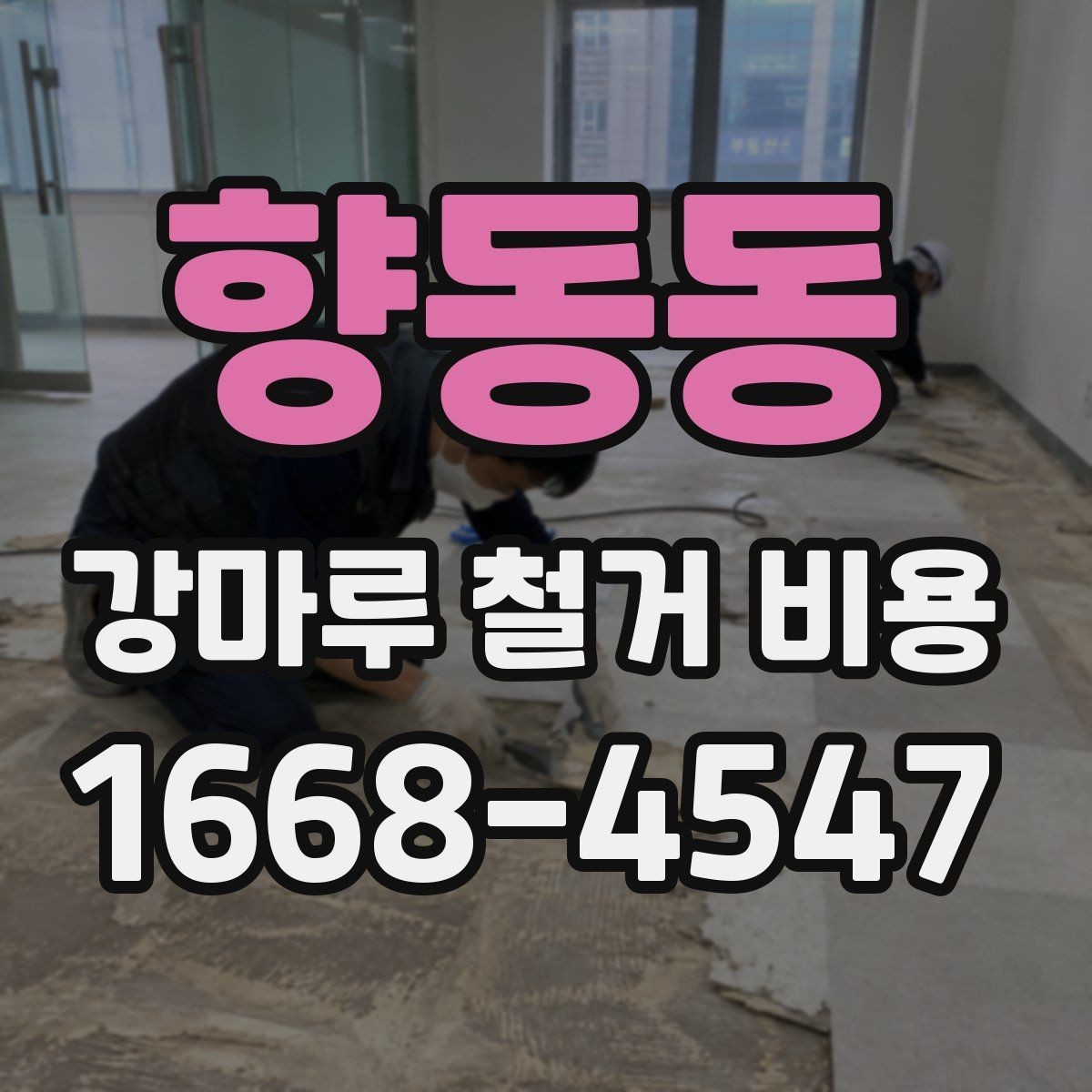 향동동 강마루 철거 비용 검토할 때 비교해야 할 조건