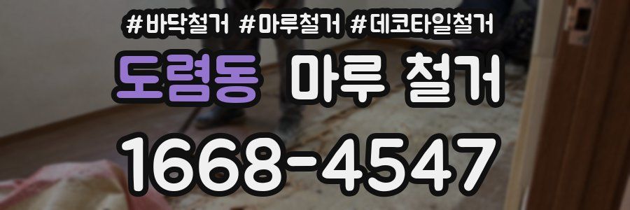 도렴동 마루 철거