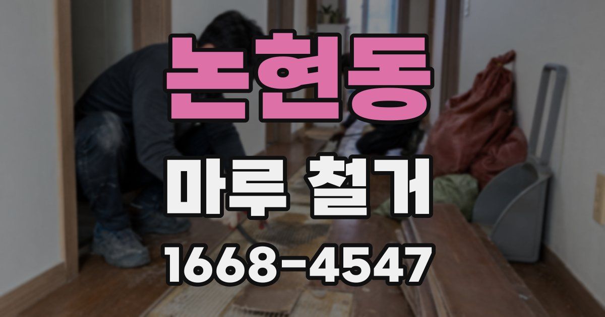 논현동 마루 철거