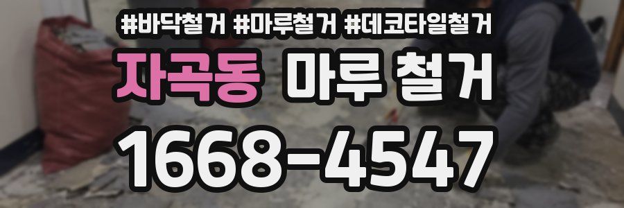 자곡동 마루 철거