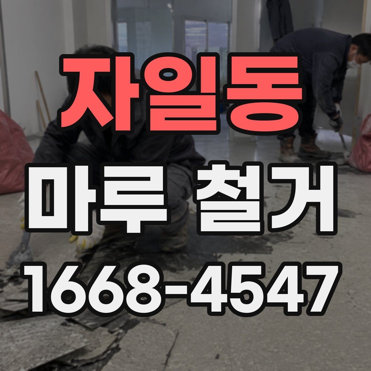 자일동 마루 철거 후 바닥 자재 선택 기준