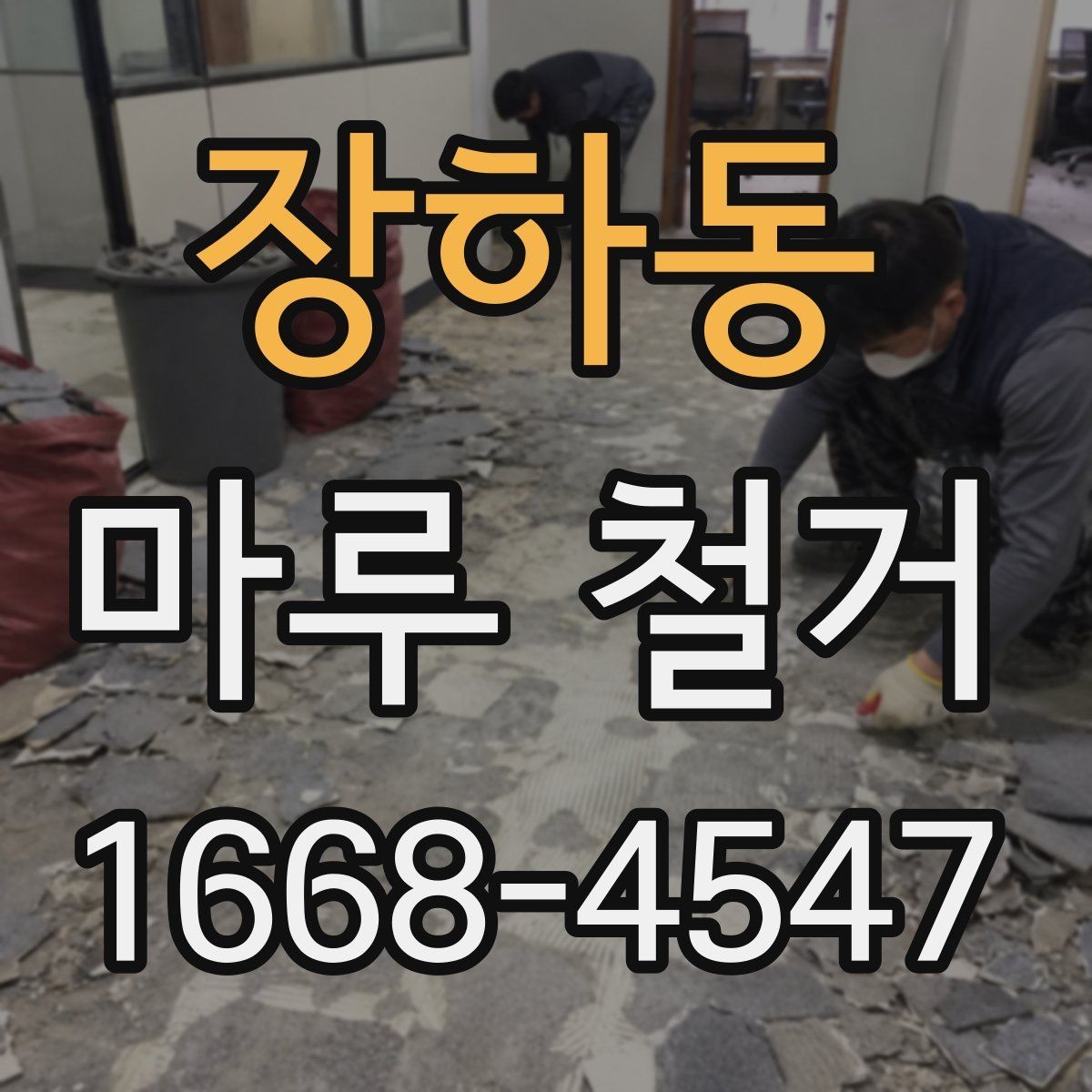 장하동 마루 철거 비용 절감을 위한 비교 포인트