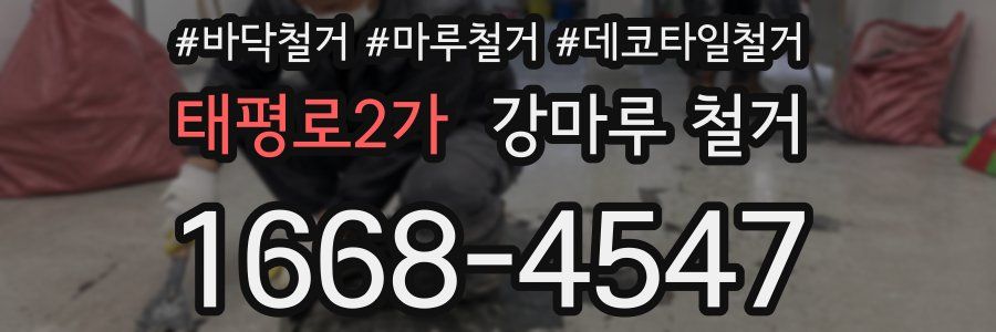 태평로2가 강마루 철거