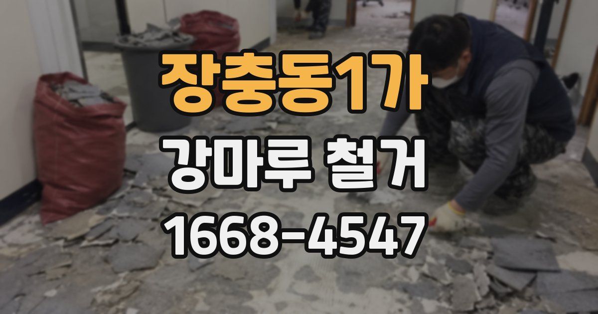 장충동1가 강마루 철거