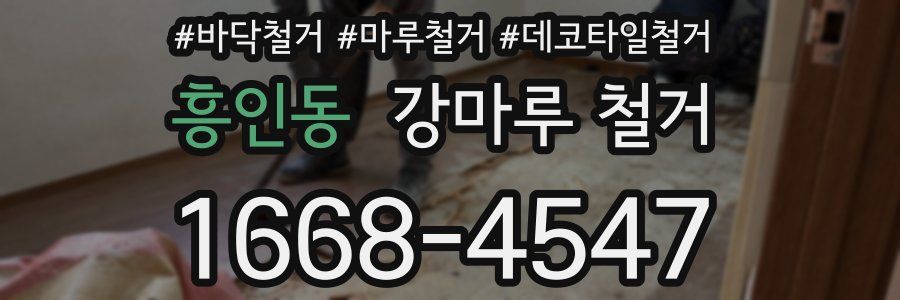 흥인동 강마루 철거