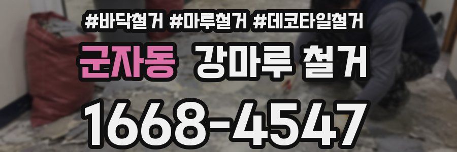 군자동 강마루 철거