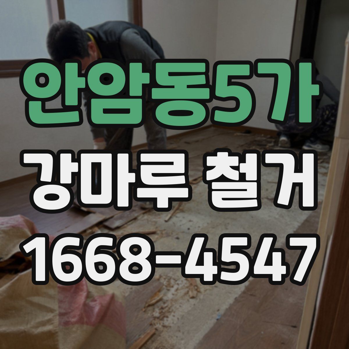 안암동5가 강마루 철거