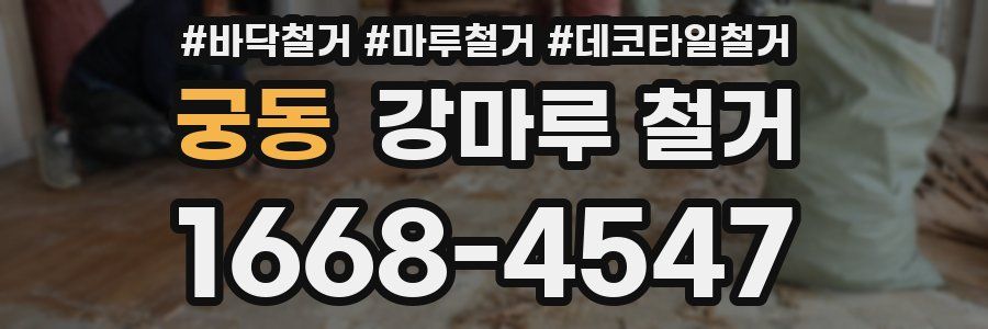 궁동 강마루 철거