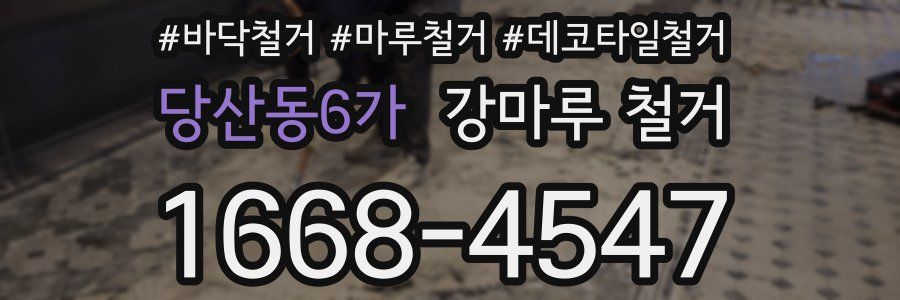 당산동6가 강마루 철거