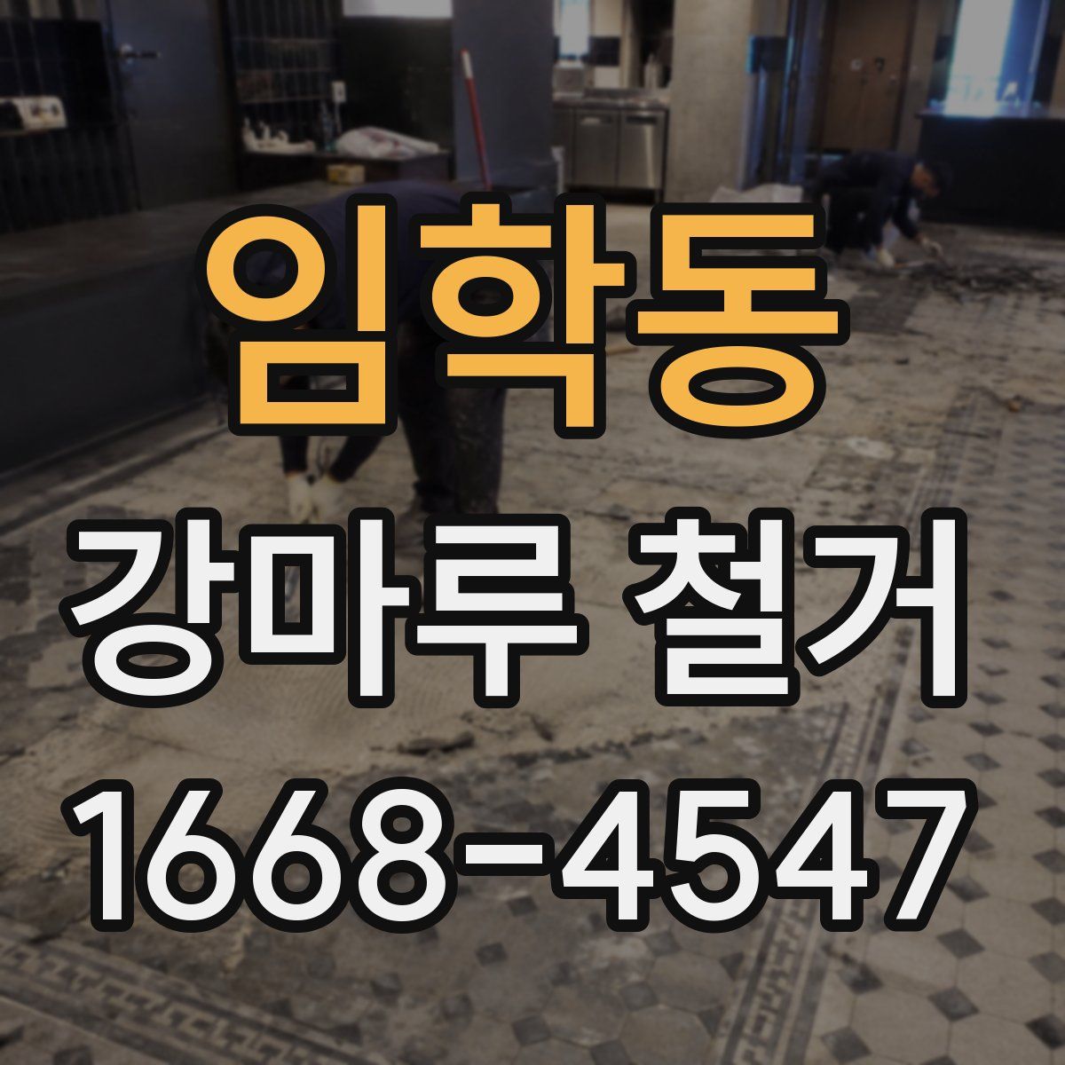 임학동 강마루 철거