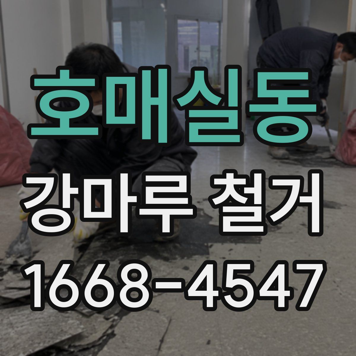 호매실동 강마루 철거