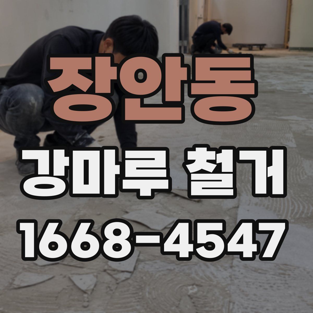 장안동 강마루 철거