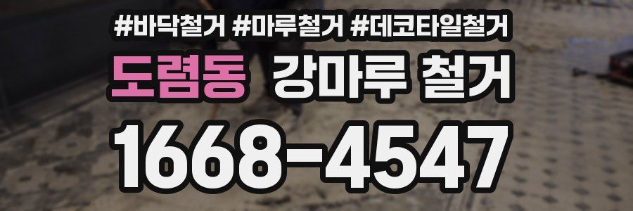 도렴동 강마루 철거