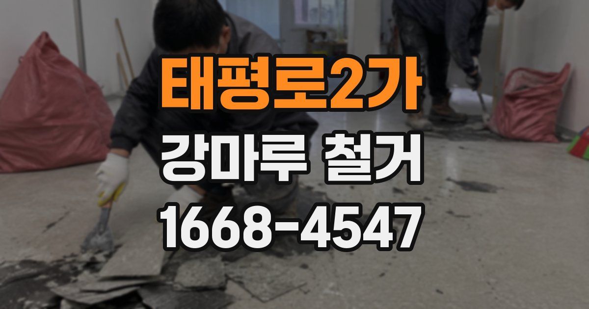 태평로2가 강마루 철거