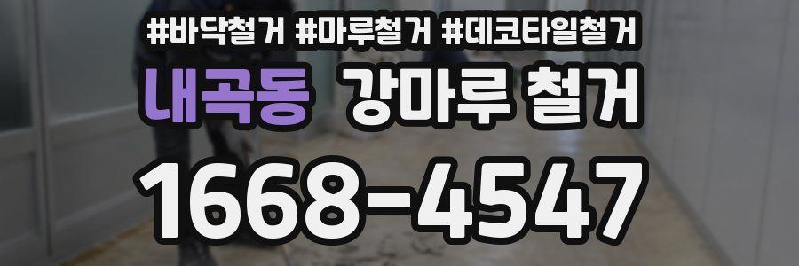 내곡동 강마루 철거