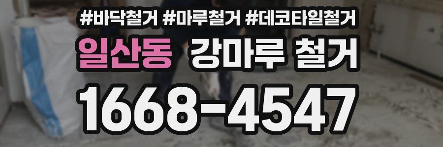 일산동 강마루 철거
