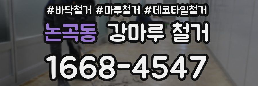 논곡동 강마루 철거