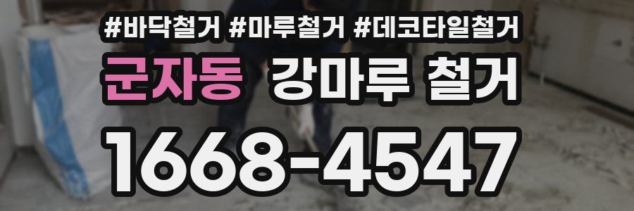 군자동 강마루 철거
