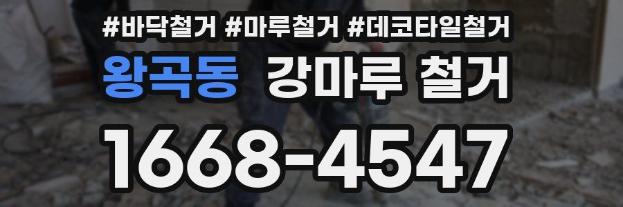 왕곡동 강마루 철거