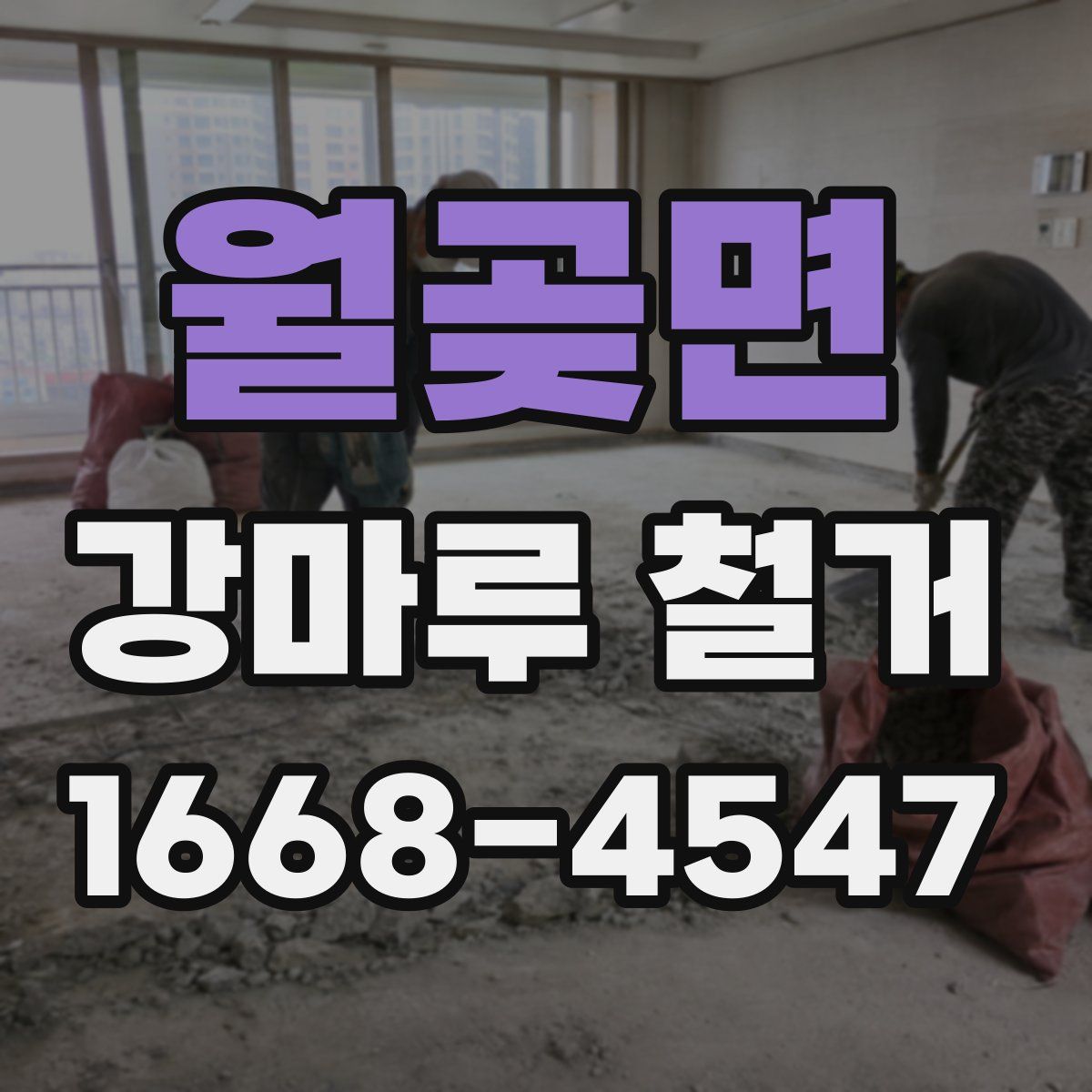 월곶면 강마루 철거