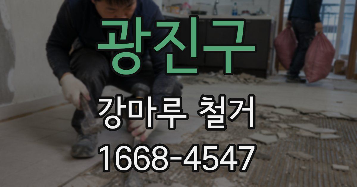 광진구 강마루 철거