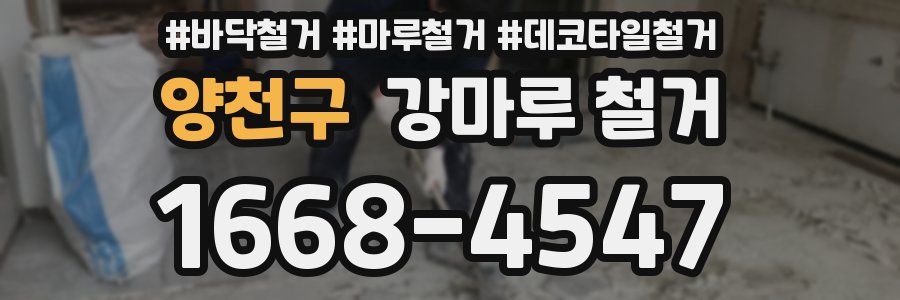 양천구 강마루 철거