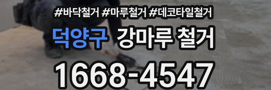 덕양구 강마루 철거
