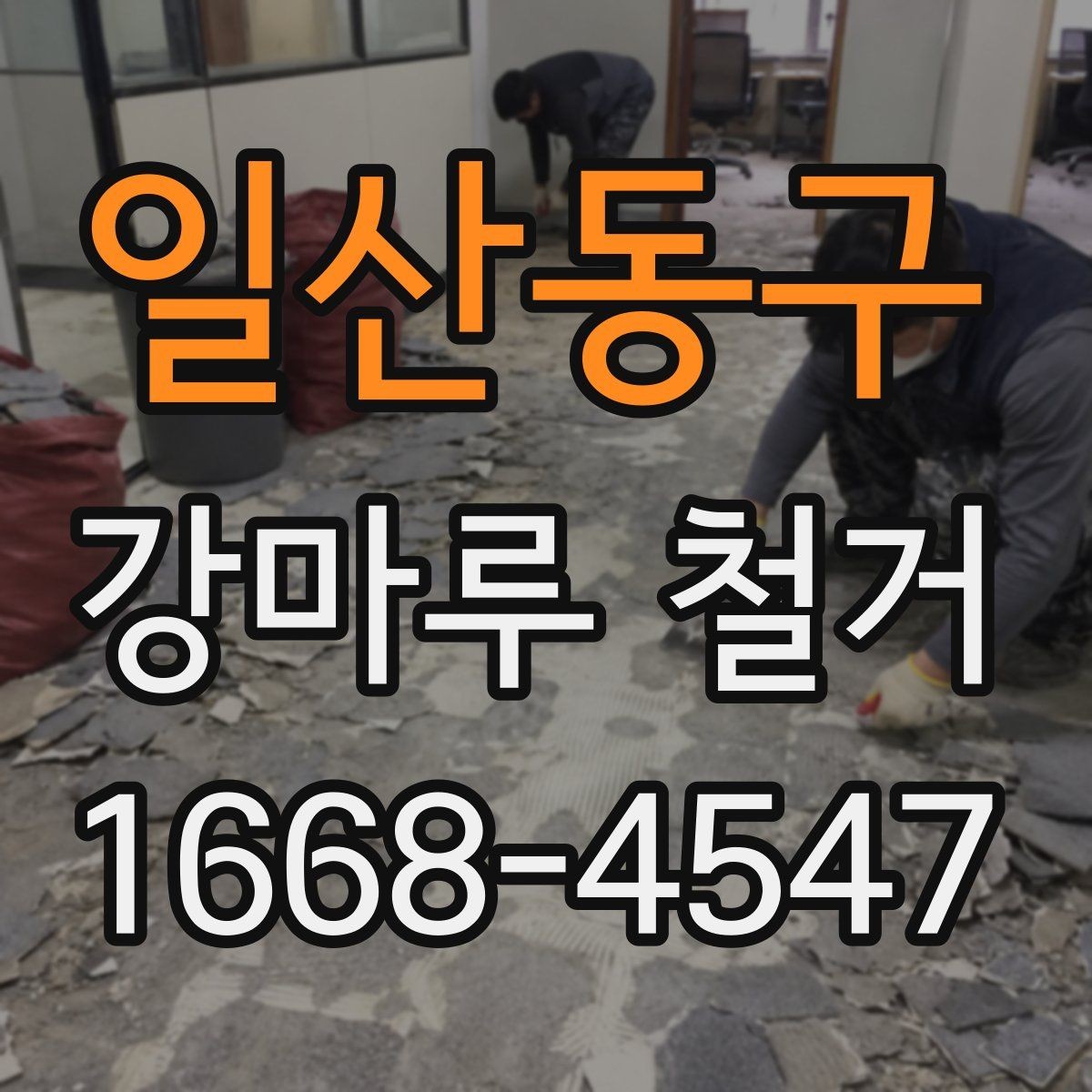 일산동구 강마루 철거 진행 전 계약서에서 볼 부분