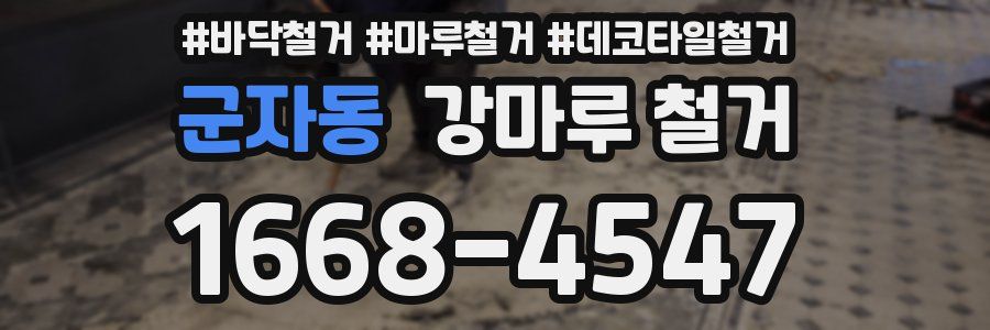 군자동 강마루 철거