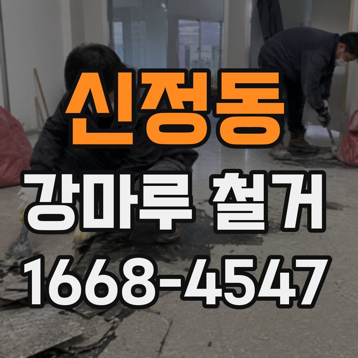 신정동 강마루 철거