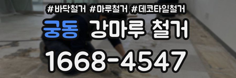 궁동 강마루 철거