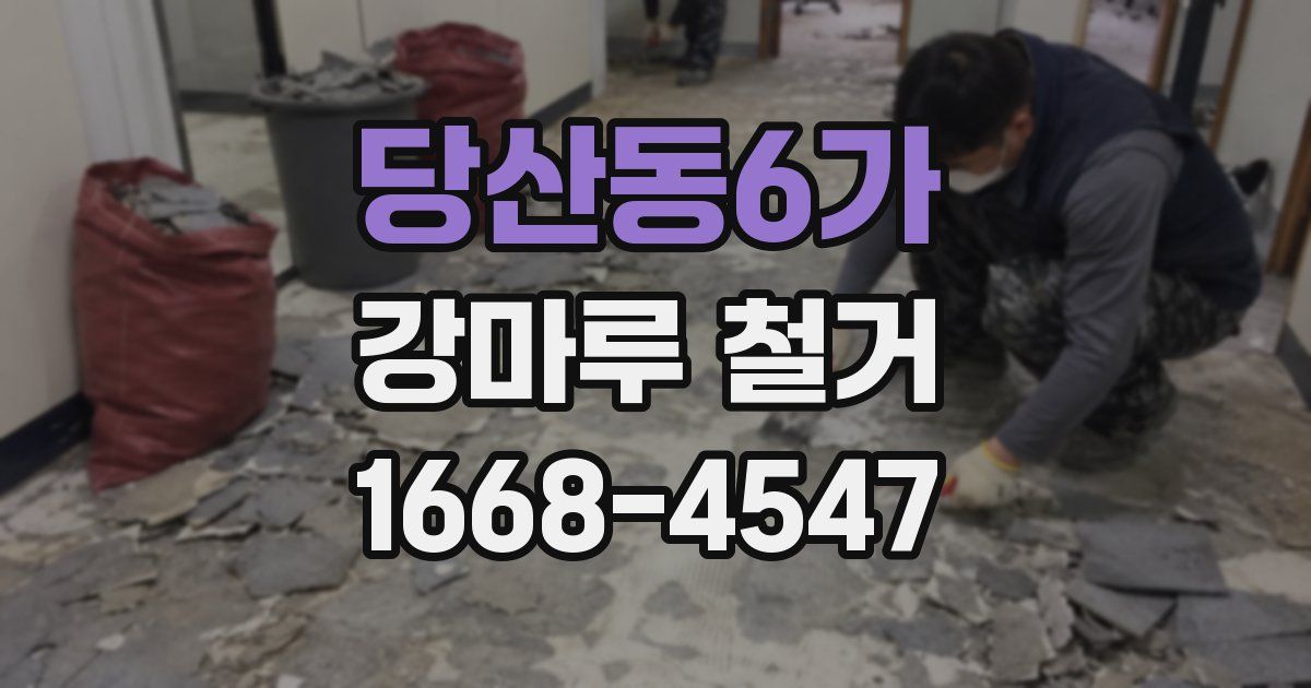 당산동6가 강마루 철거