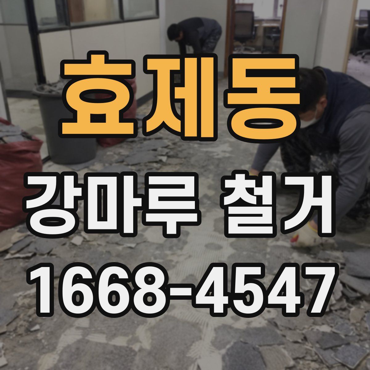 효제동 강마루 철거