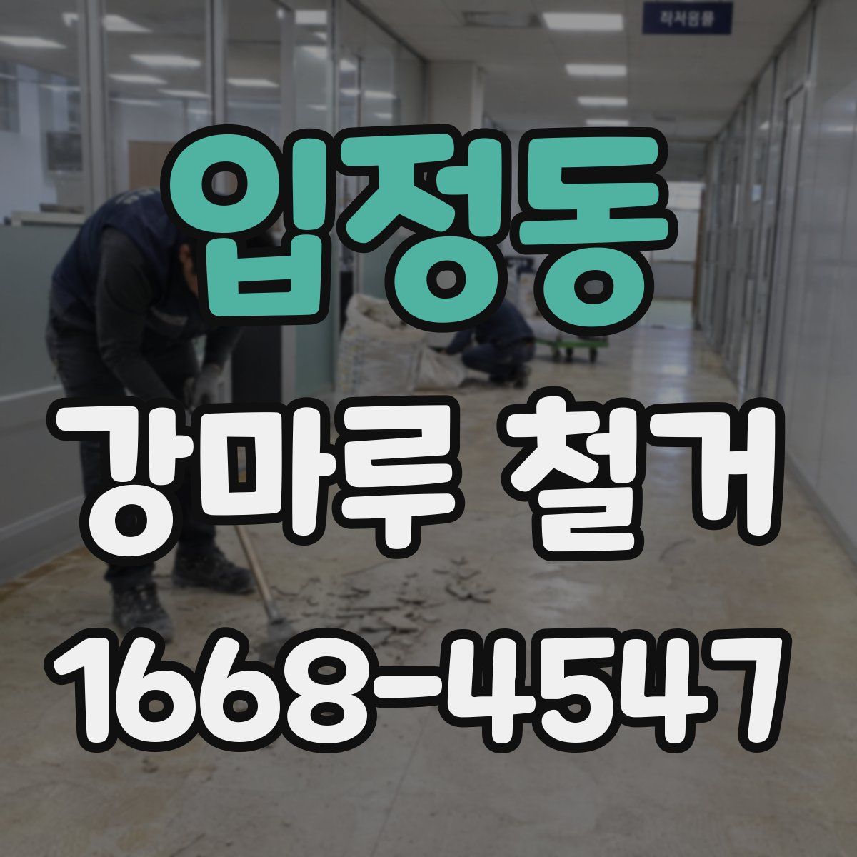 입정동 강마루 철거