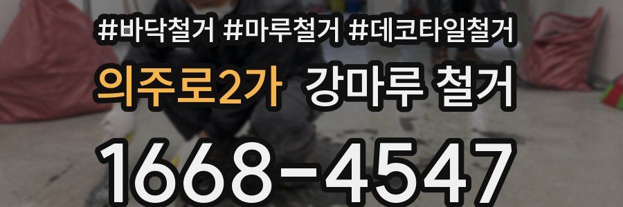 의주로2가 강마루 철거