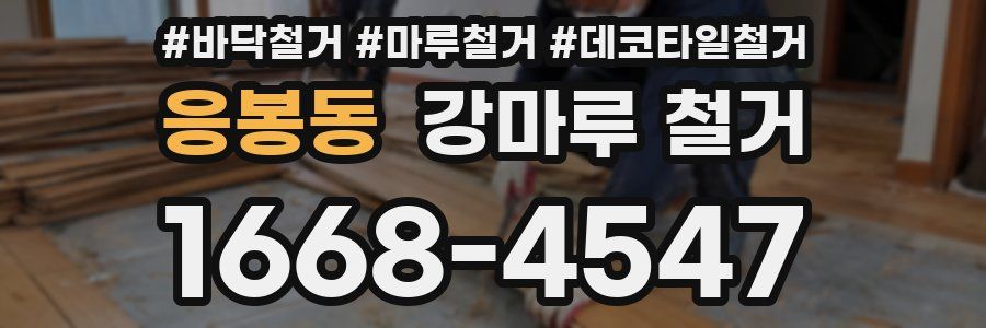 응봉동 강마루 철거