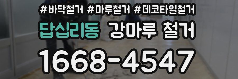 답십리동 강마루 철거