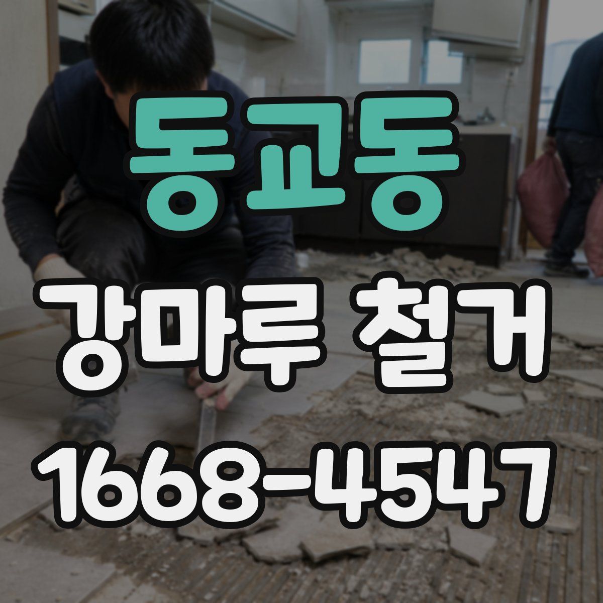 동교동 강마루 철거
