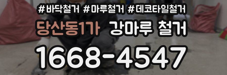 당산동1가 강마루 철거